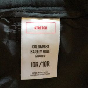 Tweed Express columnist barely boot pants